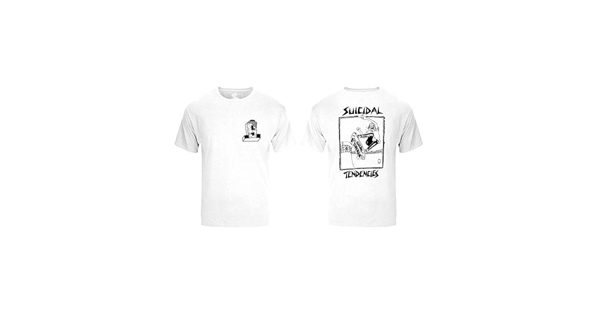 suicidal tendencies オフィシャルTシャツ large Suicidal Tendencies Official One Finger T-Shirt with Sticker